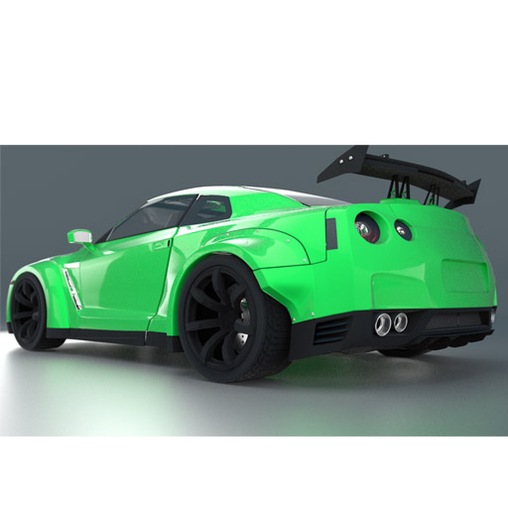 Wide Body Nissan GTR preview image 4